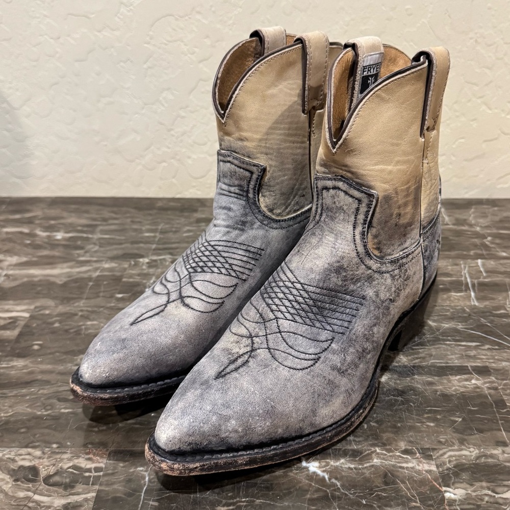 Frye Billy Ombré Leather Cowboy Boots
